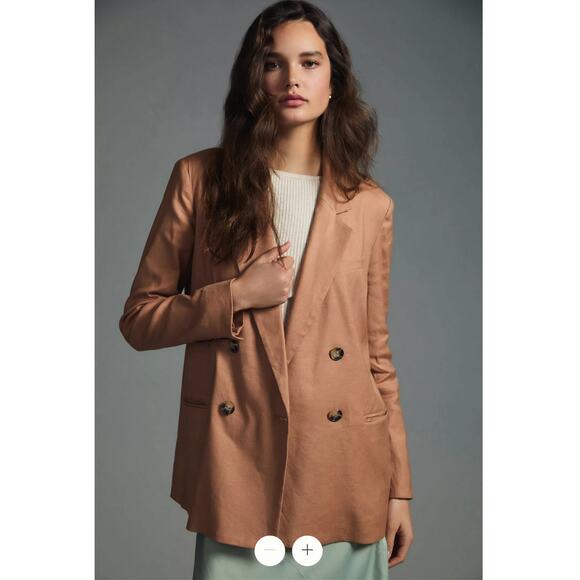 Maeve by Anthropologie Jackets & Blazers - Maeve Oversized Double-Breasted Blazer